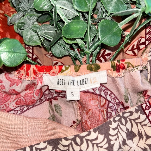 Anthropologie Bold Floral Print Patchwork Maxi Dress - Picture 6 of 10